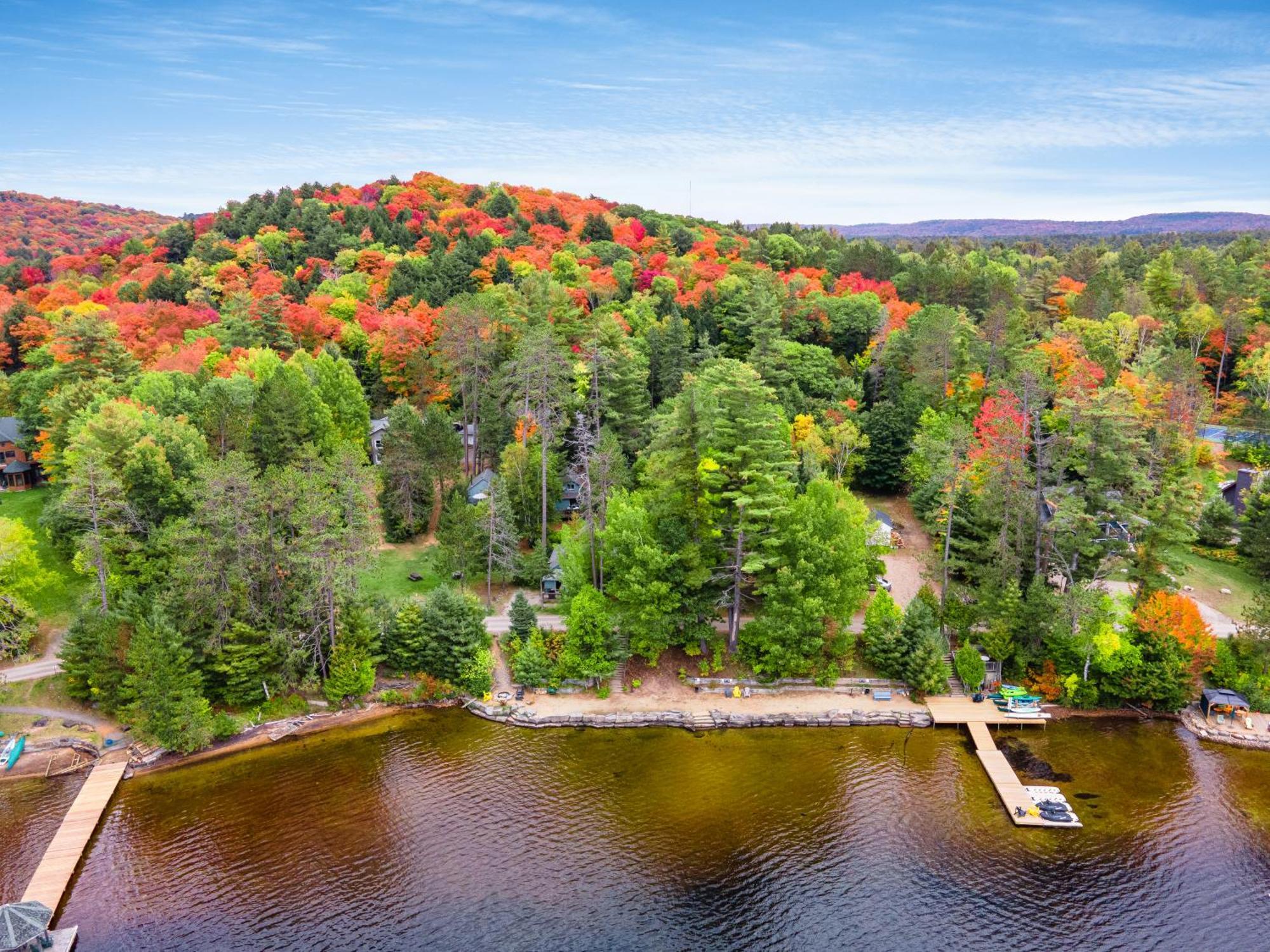 Villa Muskoka Waterfront Retreat Dwight Esterno foto