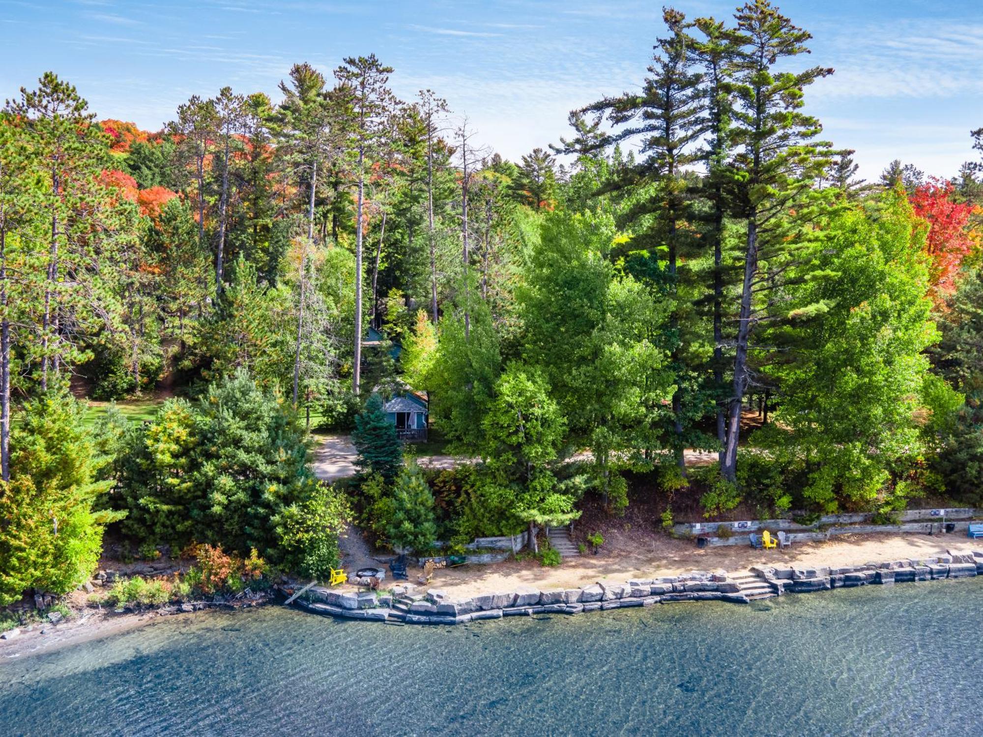 Villa Muskoka Waterfront Retreat Dwight Esterno foto